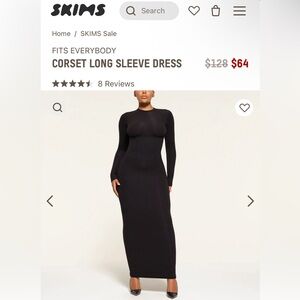 SKIMS Corset dress
